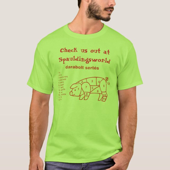 Spauldingsworld T-shirt (Framsida)