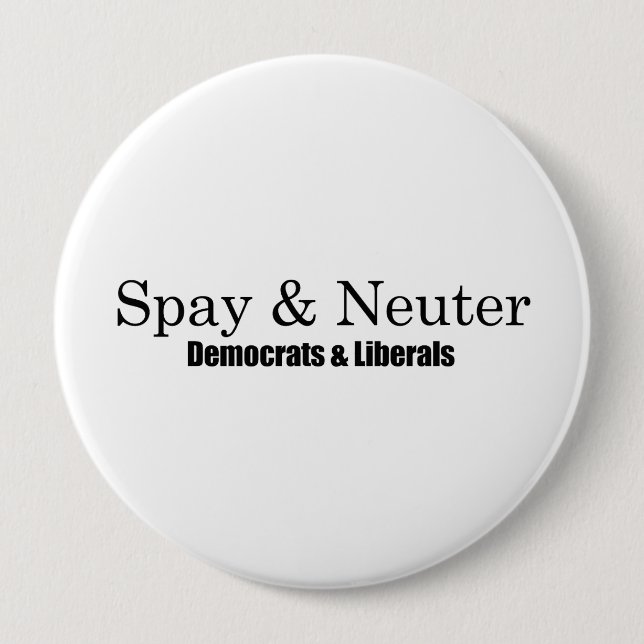 Spay and Neuter Liberals Knapp (Framsida)
