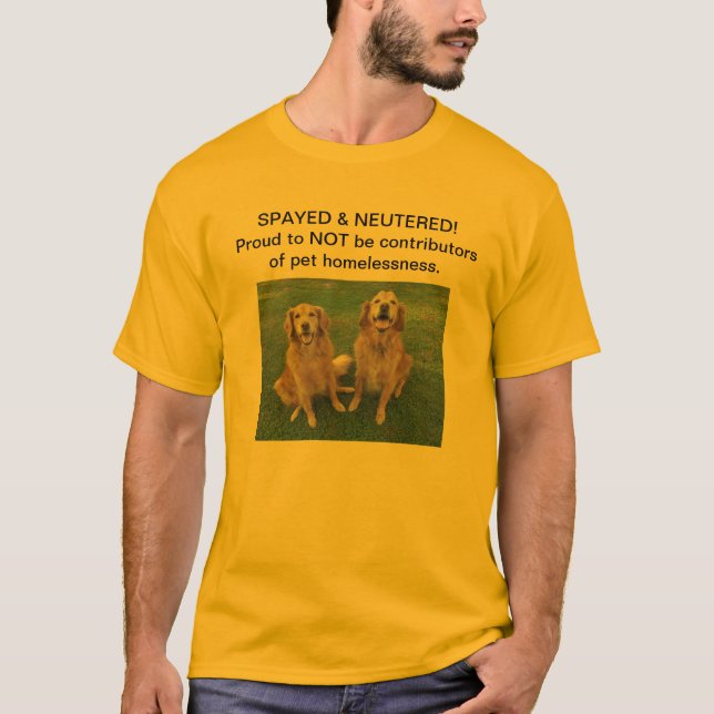 Spay den könlösa T-skjortan Tee (Framsida)