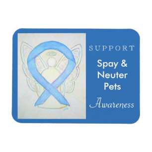 Spay & Neuter Awareness Angel Anpassningsbar Magne Magnet