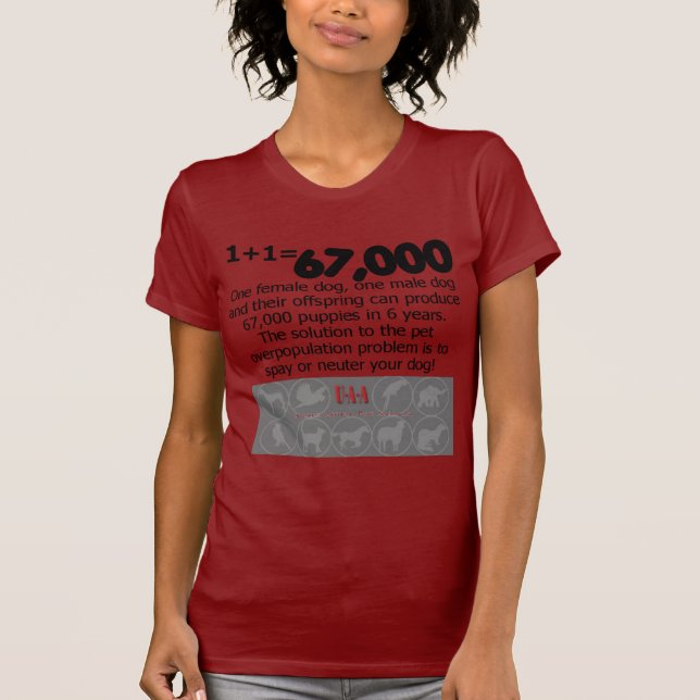 spay neutrat dina husdjur tee shirt (Framsida)