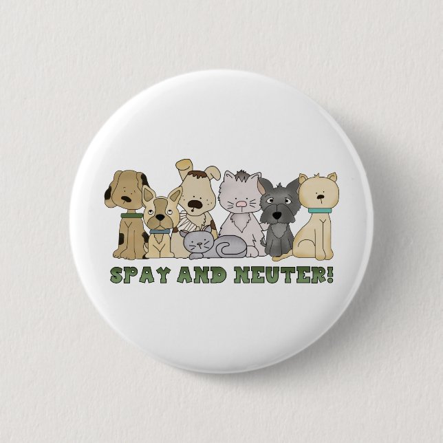 Spay och Neuter Knapp (Framsida)
