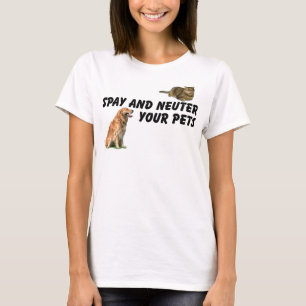 Spay och sterilisera t shirt
