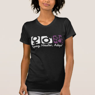 Spay, sterilisera, adoptera tee