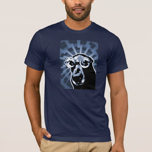 Spaz håller ögonen på dig tee shirt (Framsida)