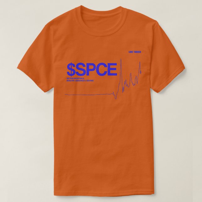 SPCE Virgin Galactic Lagrar T Shirt (Design framsida)