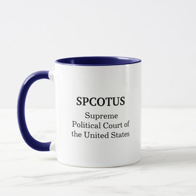 SPCOTUS Högsta domstolens kaffemugg (Vänster)