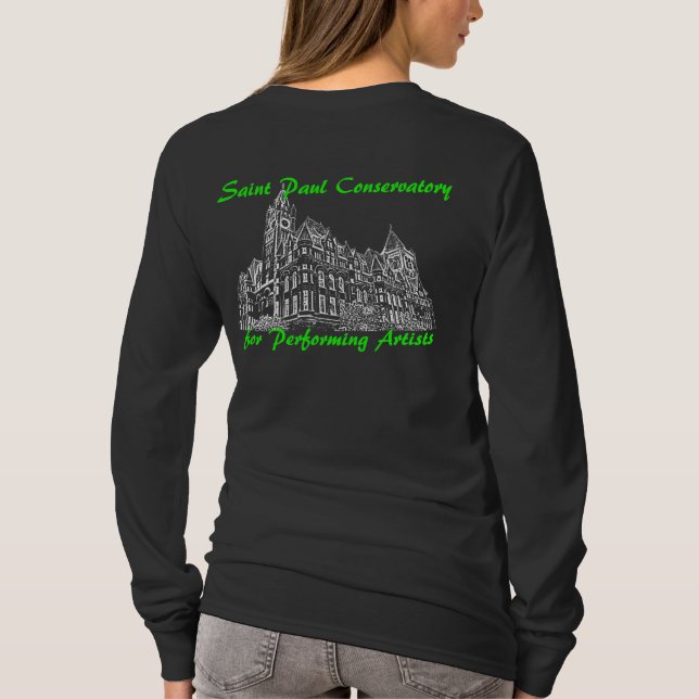 SPCPA-långärmad T Tee Shirt (Baksida)