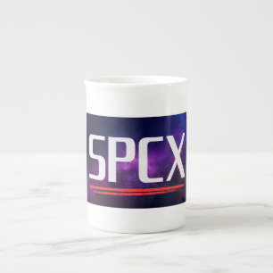 SPCX SpaceX Börsintroduktion Investerar Design R Benporslin Mugg