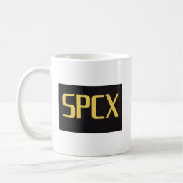 SPCX SpaceX Börsintroduktion Investerar Design | R Kaffemugg