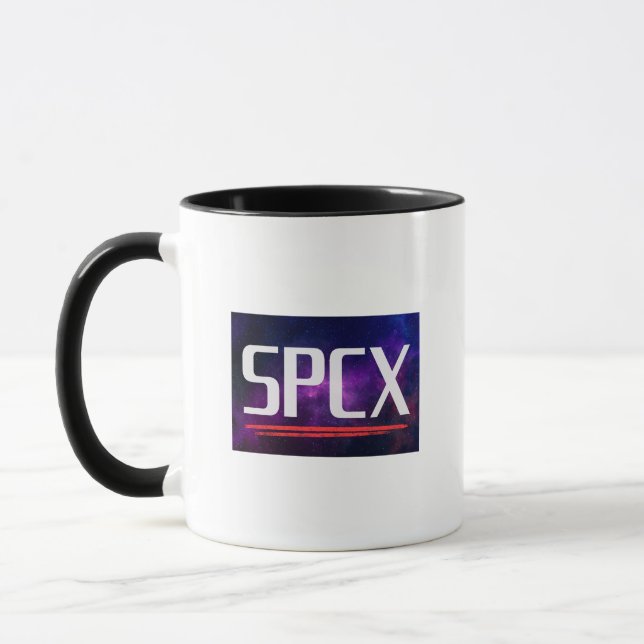 SPCX SpaceX Börsintroduktion Investerar Design | R Mugg (Vänster)