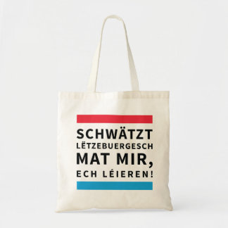 Speak Luxembourgish bag Tygkasse