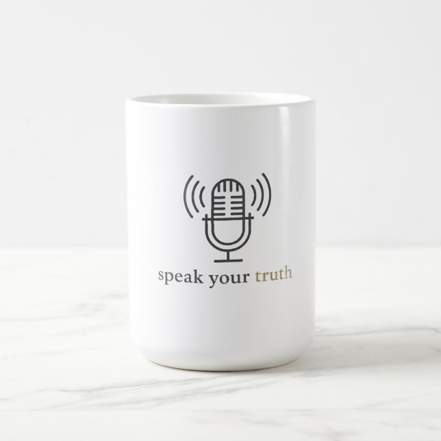Speak Your Truth Formula  Kaffemugg (Center)