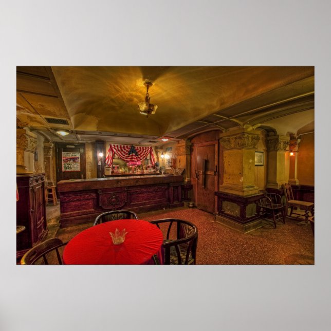 Speakeasy Klubb - Butte Montana Poster (Framsidan)