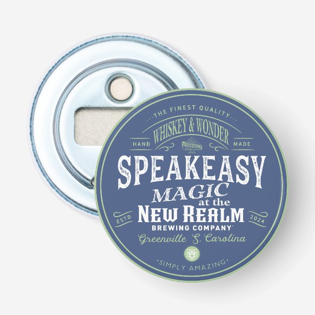 Speakeasy Magic Flaska-öppnare Flasköppnare (Framsidan)