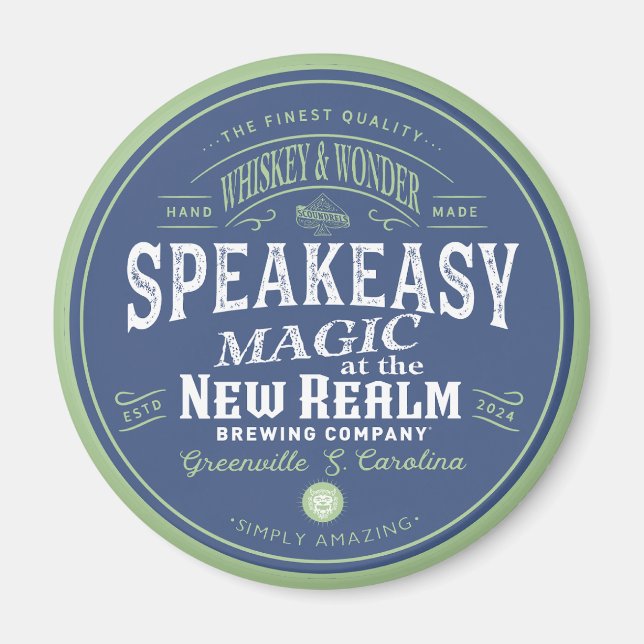 Speakeasy Magnet (Framsidan)