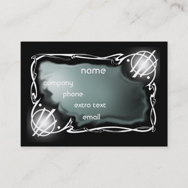 speakeasy visitkort (Framsida)