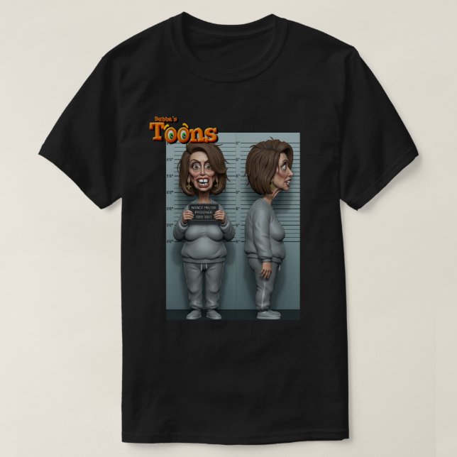 SPEAKER NANCY PELOSI (D) CA T SHIRT (Design framsida)