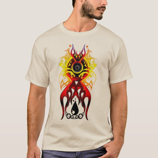 SpeakerFlamez T-tröja T-shirt (Framsida)