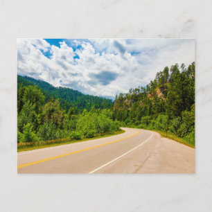 Spearfish Canyon Scenia Byway, South Dakota Vykort