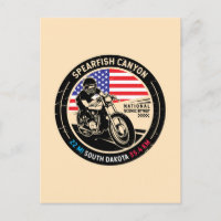 Spearfish Canyon South Dakota motorcykel