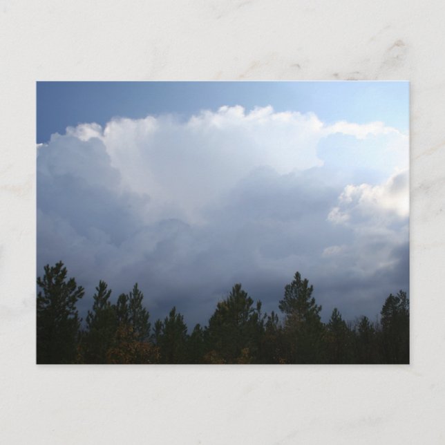 Spearfish Canyon Thunderstorm vykort (Framsida)