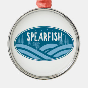 Spearfish South Dakota Friluftsliv Julgransprydnad Metall