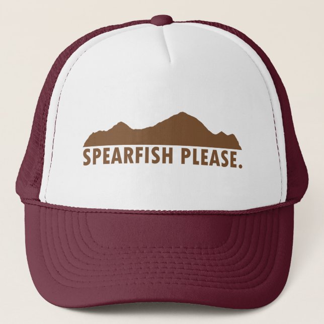Spearfish South Dakota Vänligen Keps (Framsida)