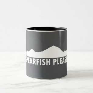 Spearfish South Dakota Vänligen Två-Tonad Mugg