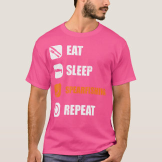 Spearfisher Eat Sover Spearfisheries (Upprepa) T Shirt