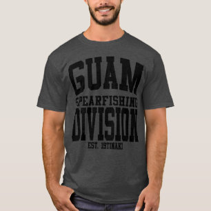 Spearfishing för GUAM SPRINGA 671 uppdelning T Shirt