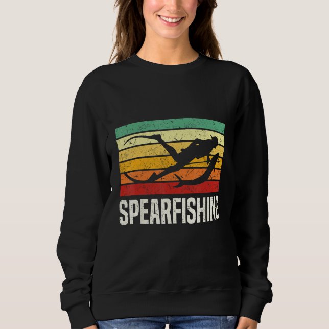 Spearfishing Spearfisher T Shirt (Framsida)