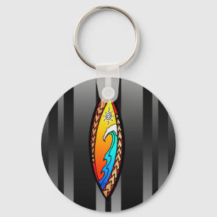 Spearhead Wave Nyckelring