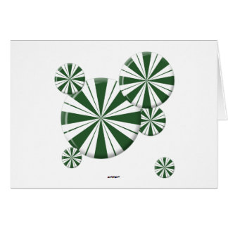 Spearmint Rand Candy Hälsningskort