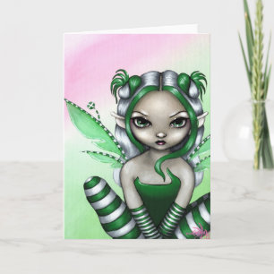"Spearmint Sprite"-hälsningskort Kort