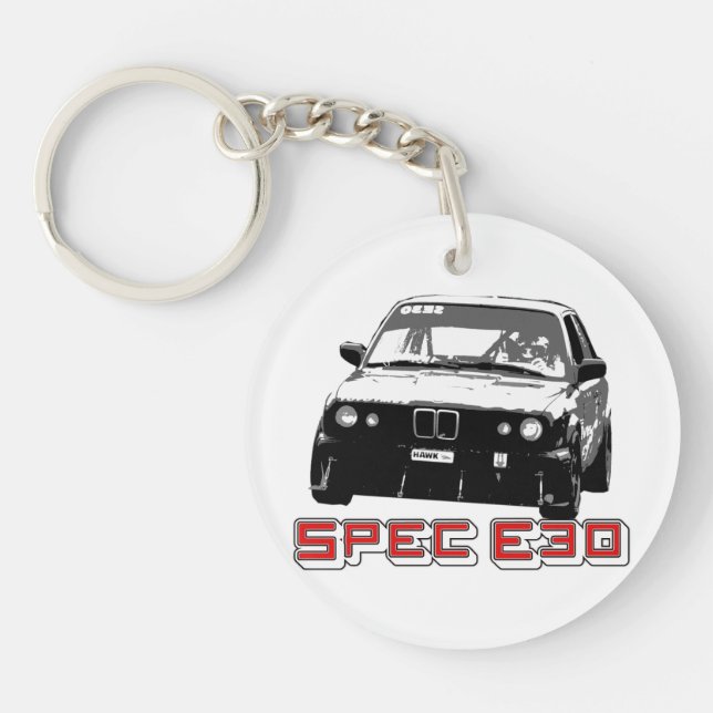 Spec E30-nyckelkedja (Framsidan)