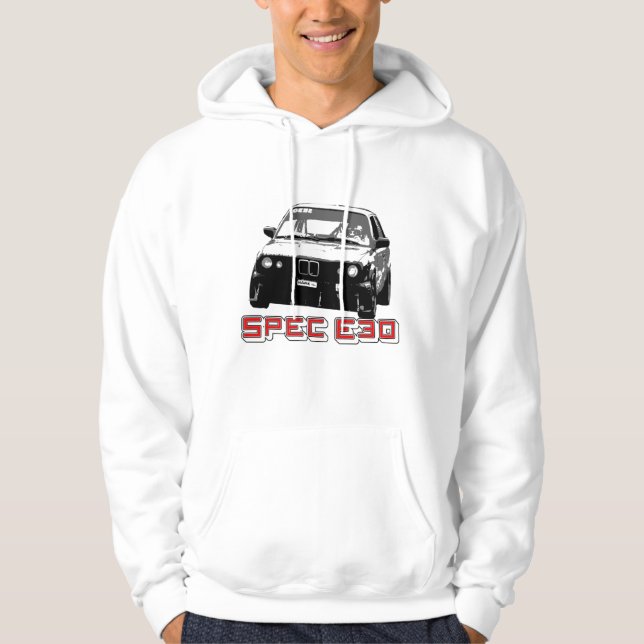 Spec E30 Tävling Hoodie (Framsida)
