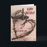 SPECIAL DAY LIKE YOU ON WBIRTHDAY SISTER-IN-LAW KORT<br><div class="desc">HAVE A SPECIAL DAY "JUST LIKE YOU SISTER-IN-LAW" ON YOUR BIRTHDAY AND SEND THIS BEAUTIFUL CRAFTED WOODEN HEART TO LET HER KNOW YOU LOVE HER!</div>