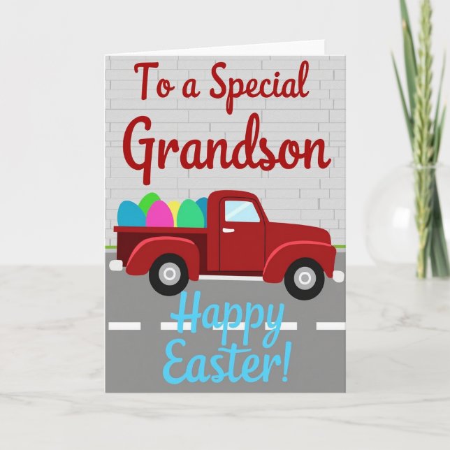 Special Delivery Truck Greeting Card Kort (Framsida)