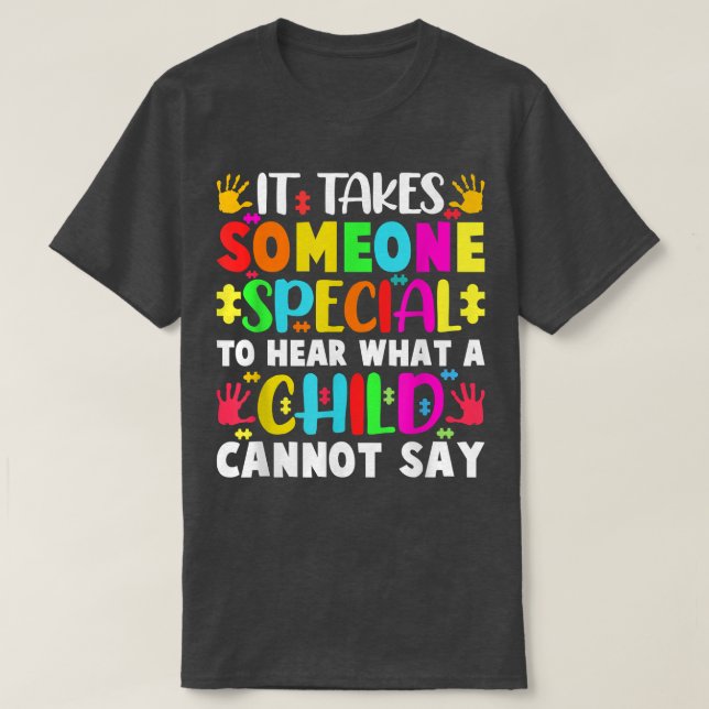 Special Ed Paraprofessional Cute Teacher Education T Shirt (Design framsida)