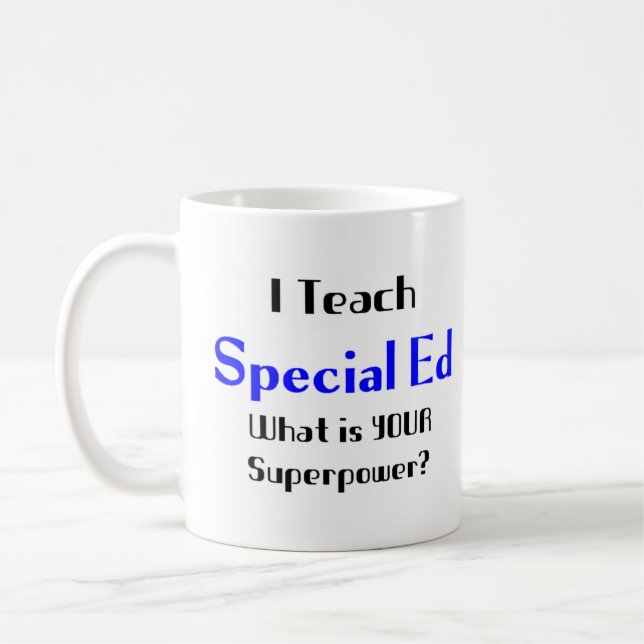 special ed teach kaffemugg (Vänster)