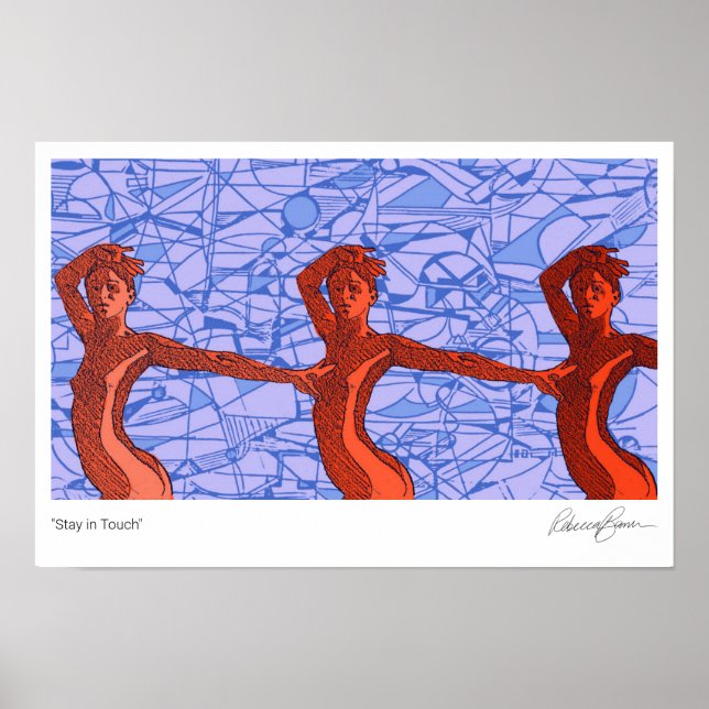 Special Edition Poster "Stay in Touch" (Framsidan)