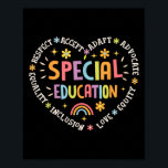Special Education Squad Dream Team Sped Teacher Ap Poster<br><div class="desc">Special Education Squad Dream Team Sped Teacher Appreciation</div>