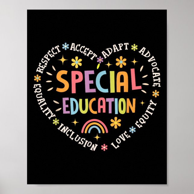 Special Education Squad Dream Team Sped Teacher Ap Poster (Framsidan)