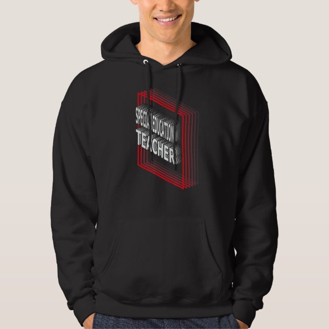 Special Education Teacher Job Title Appreciation R Hoodie (Framsida)