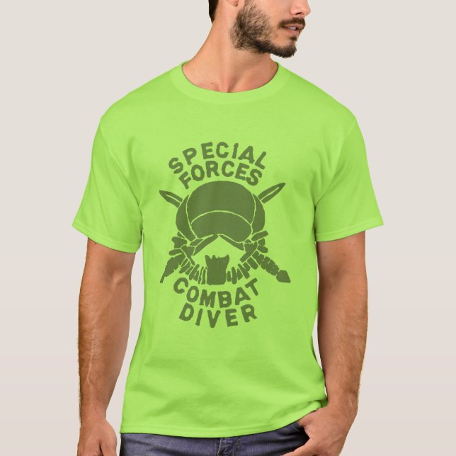 Special Force Combat Diver T-shirt (Framsida)
