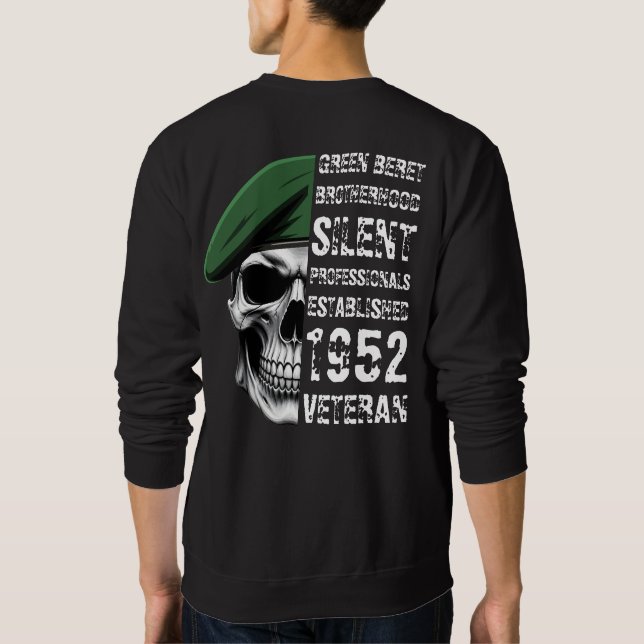 Special Forces Brödraskap Lång Ärmad Tröja (Baksida)