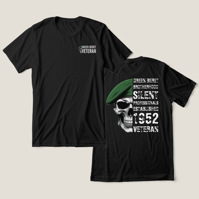 Special Forces Brödraskap T Shirt (Design fram och bak)