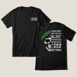 Special Forces Brotherhood Veteran Kalle skull T Shirt