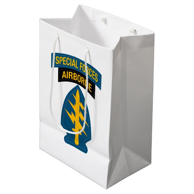 Special Forces insignia Airborne Tab (Framsidan Vinklad)